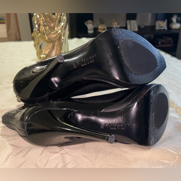 Givenchy Open toe Front zip Heeled Booties - Picture 9 of 12